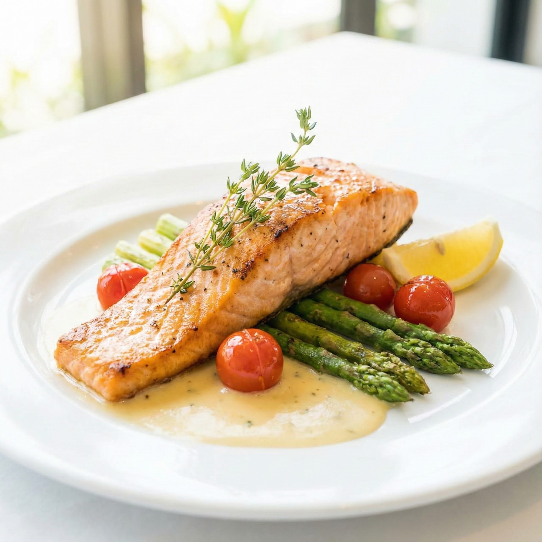 Garlic Butter Steak with Roasted Vegetables